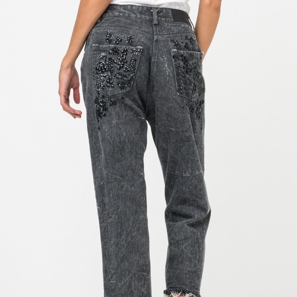 RELIGION DASH BEADED JEANS SZ 30 NWT MSRP. $ 348 - Picture 4 of 8